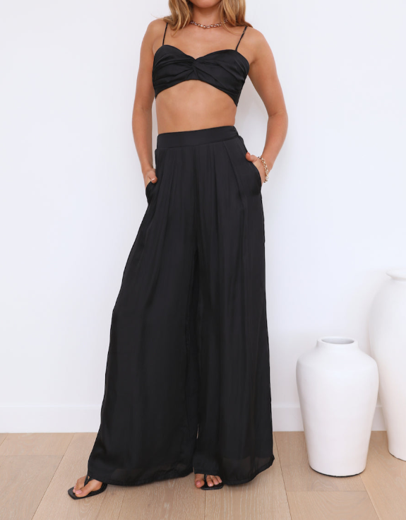 Hasru Pants Black
